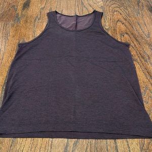 Lululemon men’s tank, size L, plum color